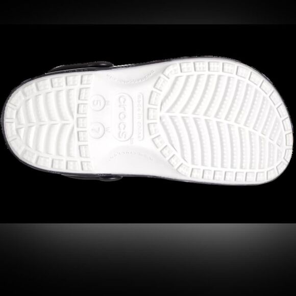 NEW NWT Crocs x Outkast Classic Clog Clogs Black & Silver Size Womens 10 Mens 8 - Picture 7 of 12